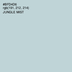 #BFD4D6 - Jungle Mist Color Image